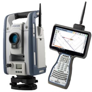 Focus 50 Total Station With Ranger 7 controller 